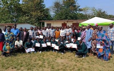 La sortie des enfants pensionnaires du Projet Onesine