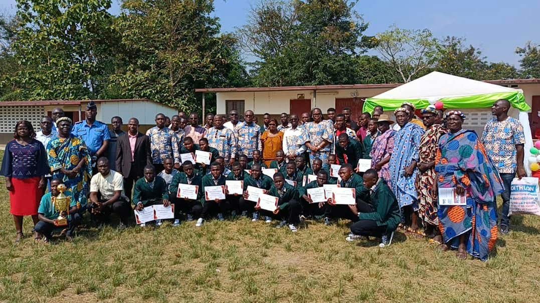 La sortie des enfants pensionnaires du Projet Onesine